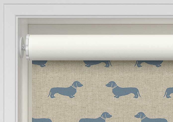Emily Bond Peggy, True Blue - Twist&Fit Roller Blind - Image 9